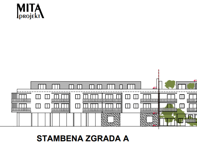 Novogradnja stanovi Projekt Gospodska