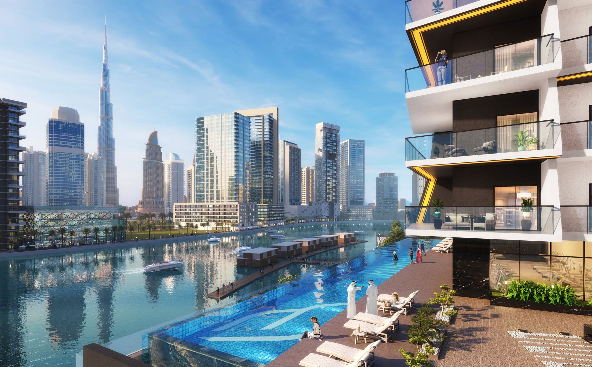 New homes project Binghatti Canal