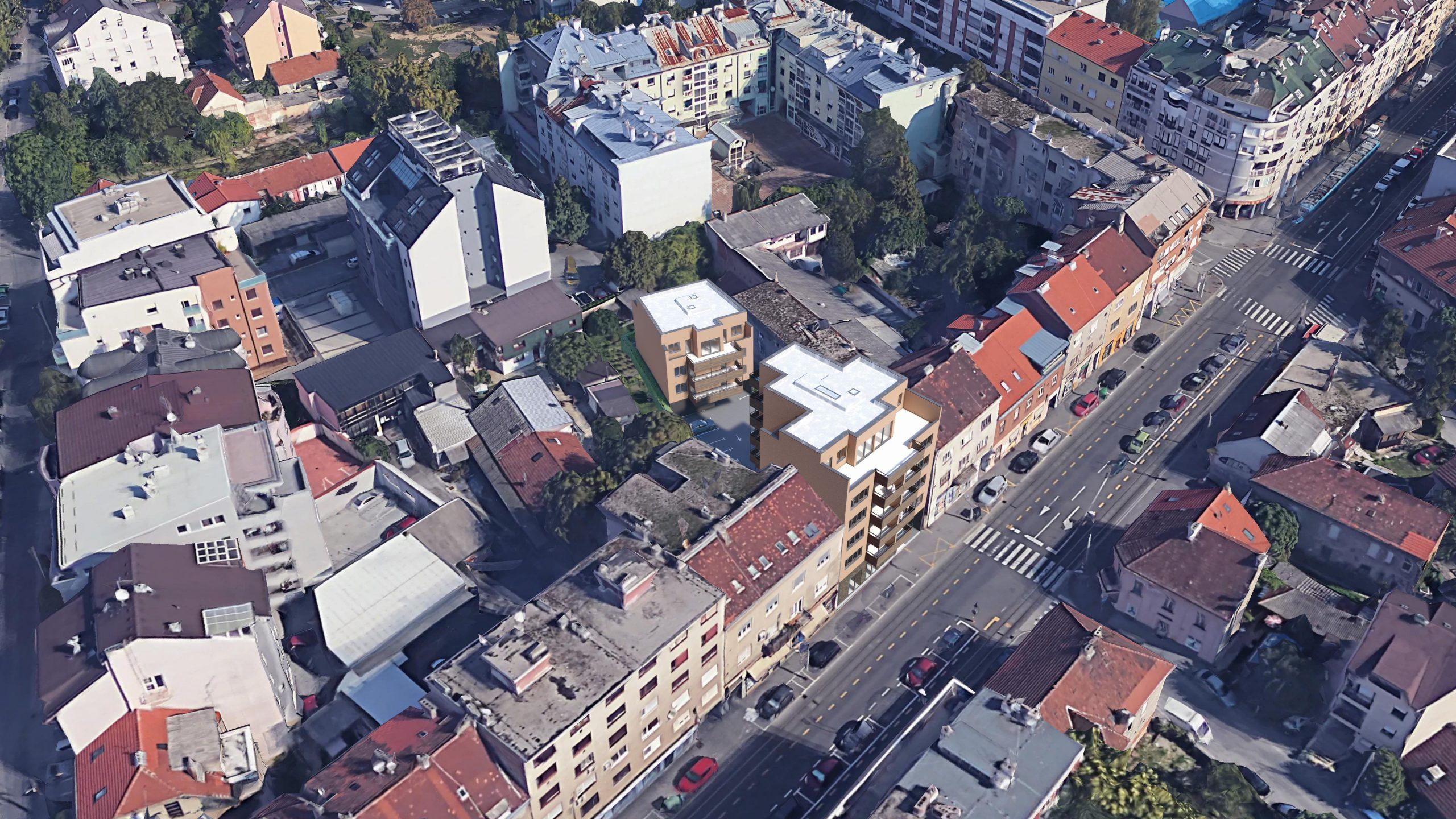 Novogradnja stanovi Projekt Tratinska