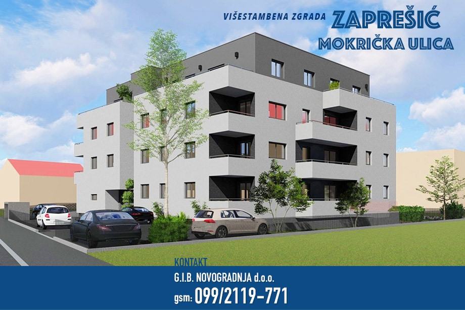 Novogradnja stanovi Višestambena zgrada Zaprešić, Mokrička ulica