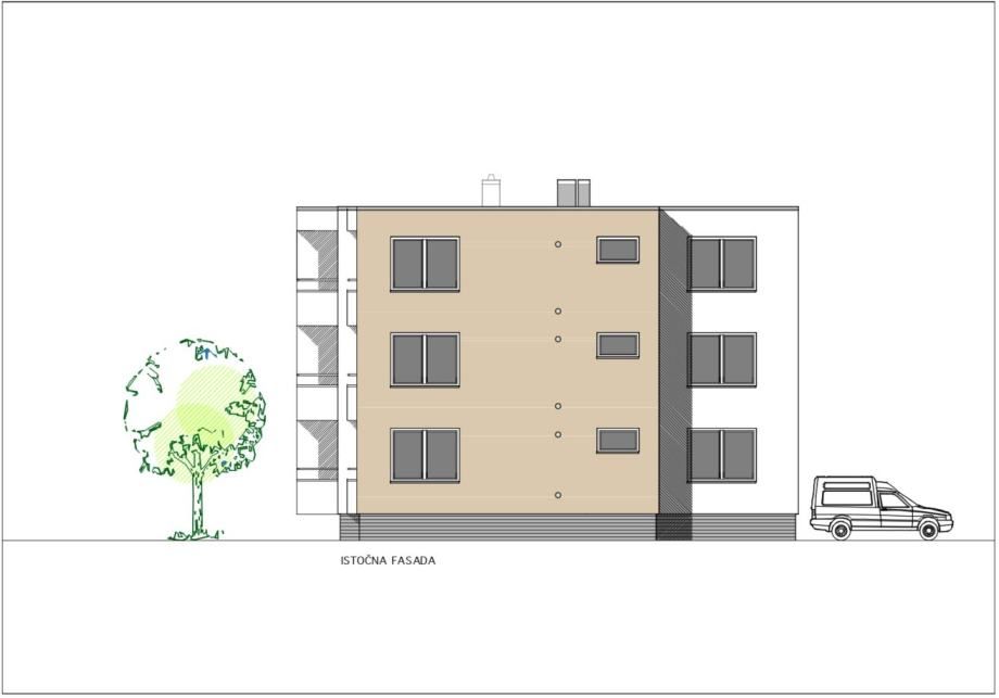Novogradnja stanovi Projekt Vrbovec 2
