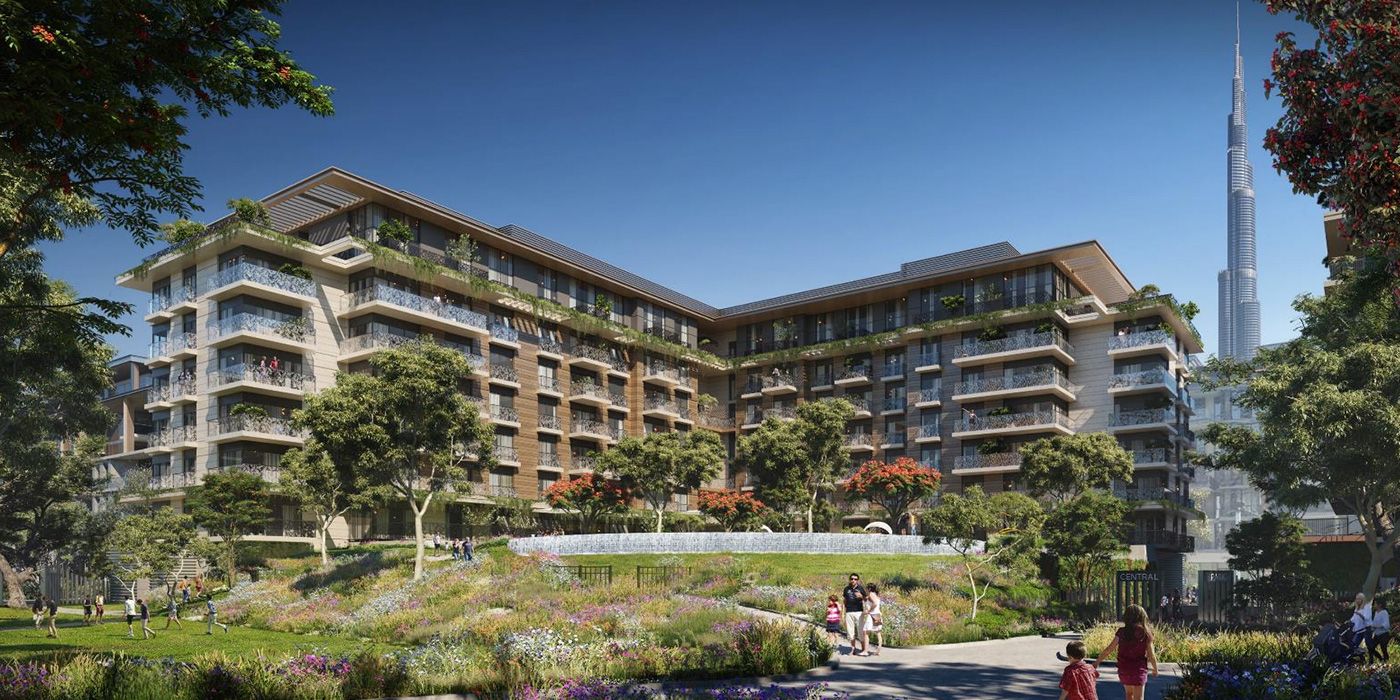 New homes project Central Park Building 3 by Meraas