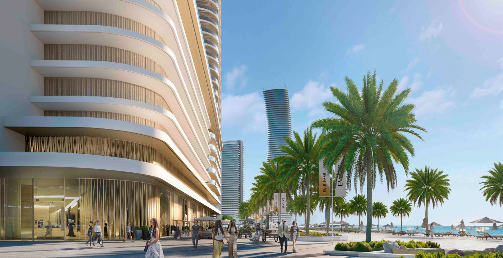New homes project Grand Bleu Tower by Emaar