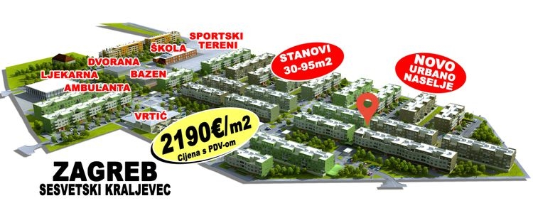 Novogradnja stanovi Iver II