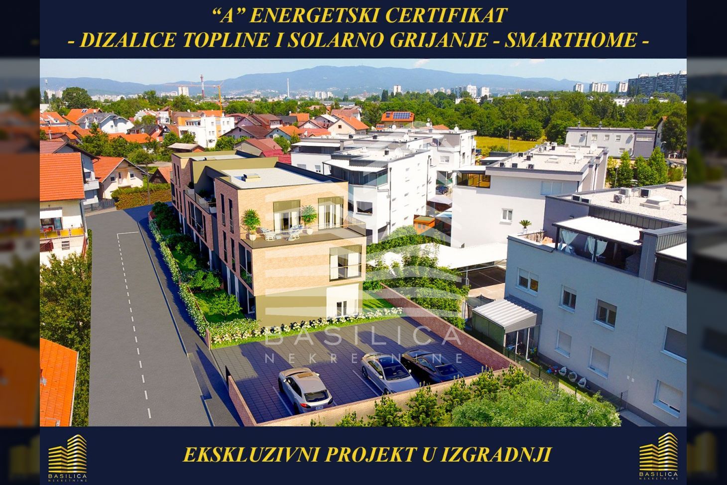 Novogradnja stanovi Projekt Malnarova