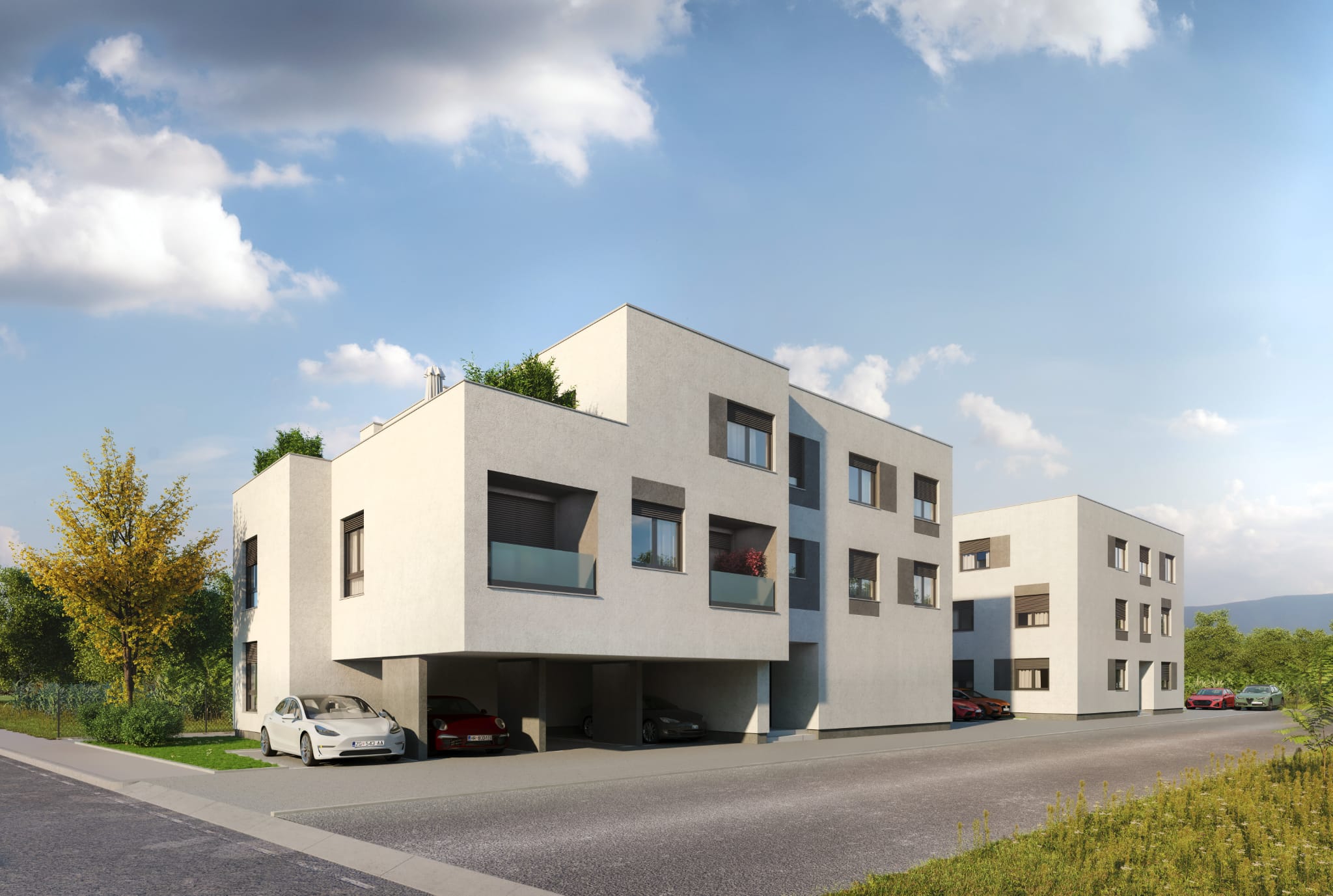Novogradnja stanovi Projekt Zdihovska Blato