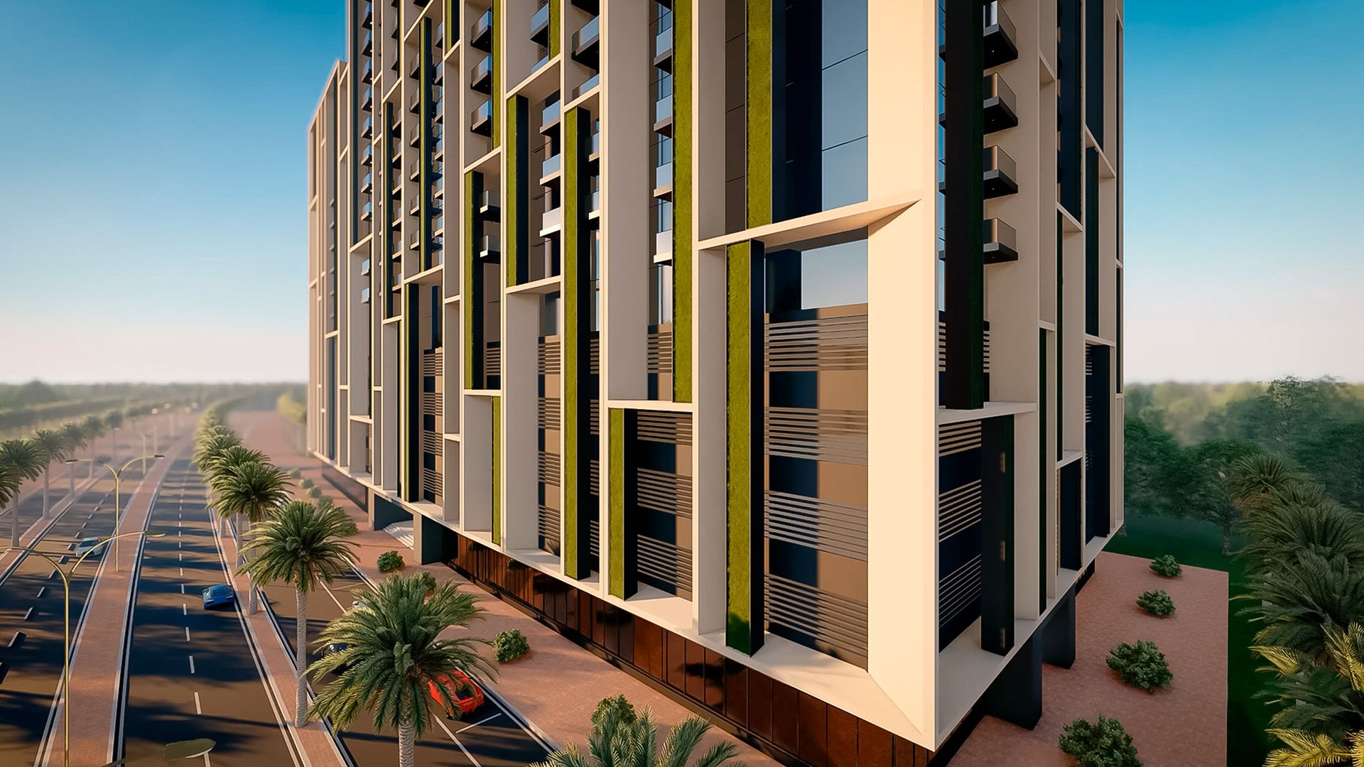 New homes project Neva Residences, JVC