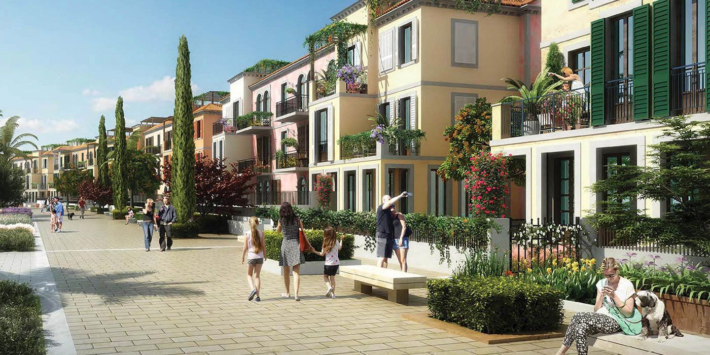 New homes project Meraas La Mer Maisons, Meraas