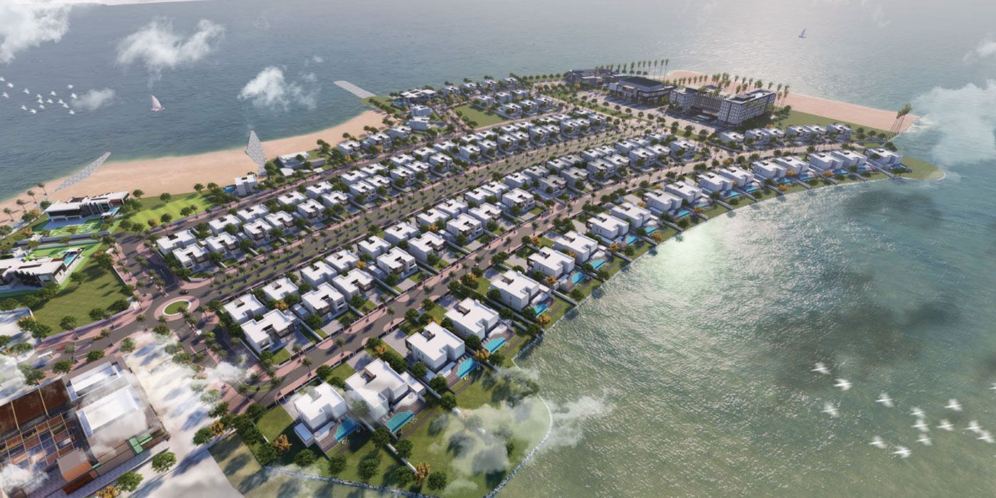 New homes project Meraas La Mer Maisons, Meraas