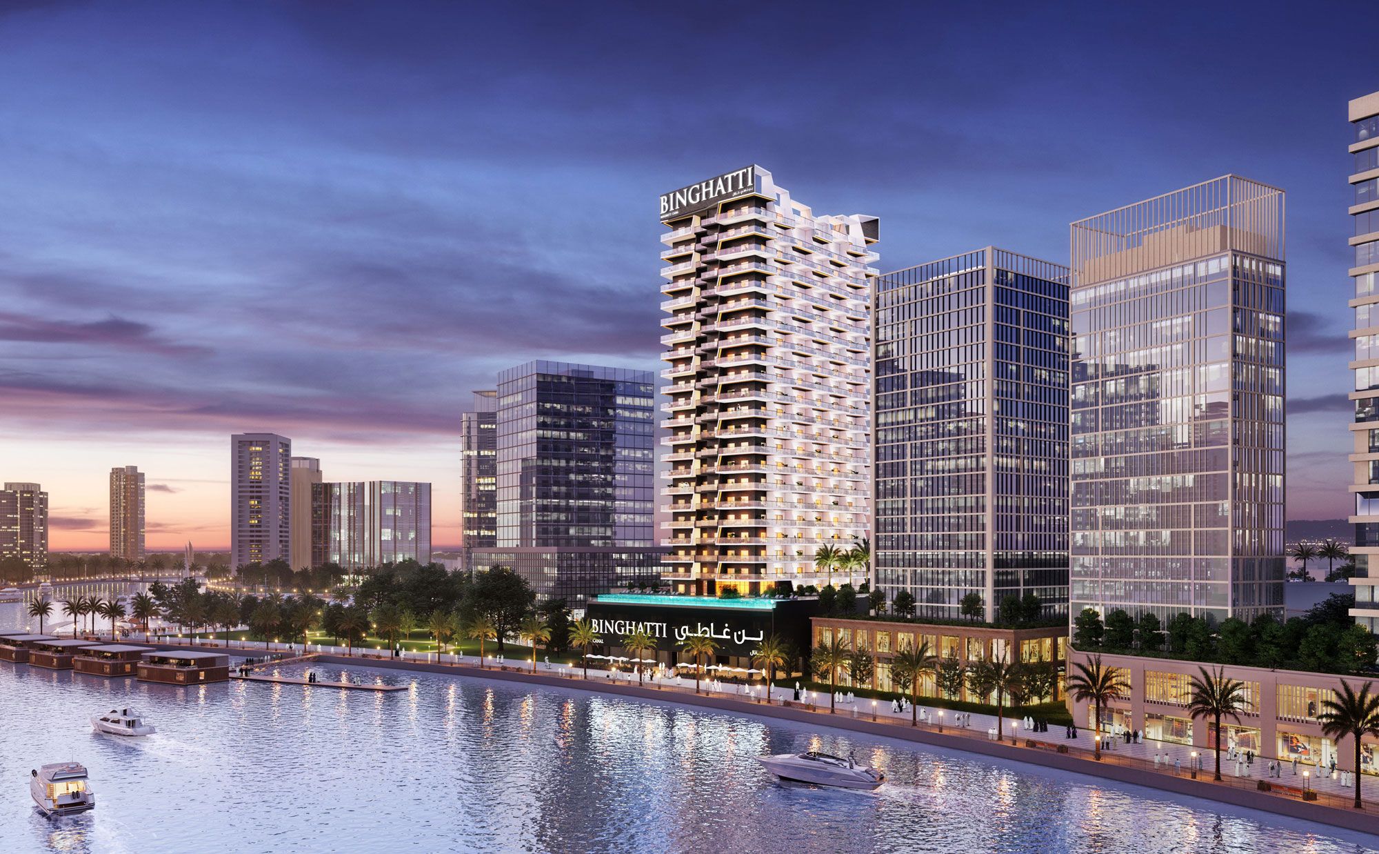 New homes project Binghatti Canal
