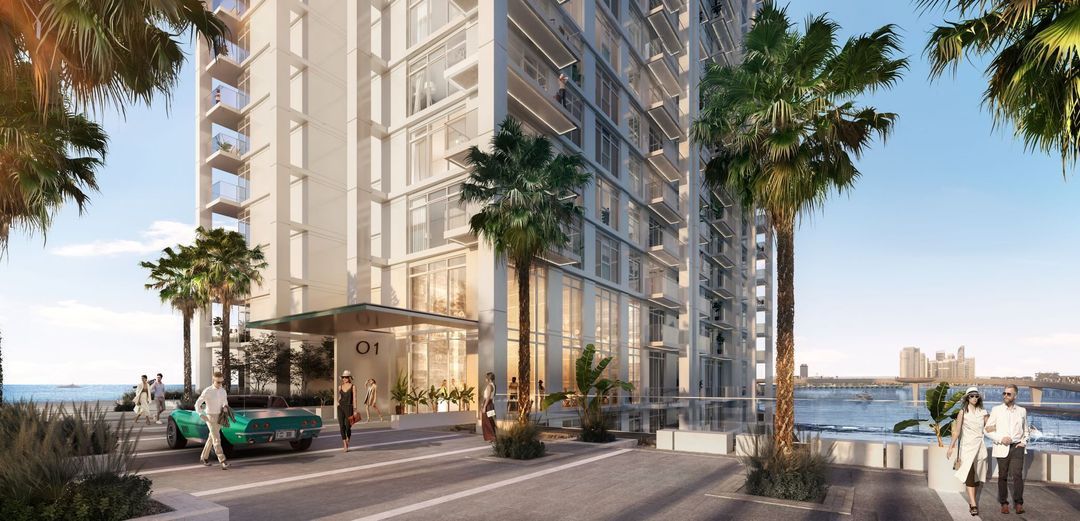 New homes project Bluewaters Bay by Meraas