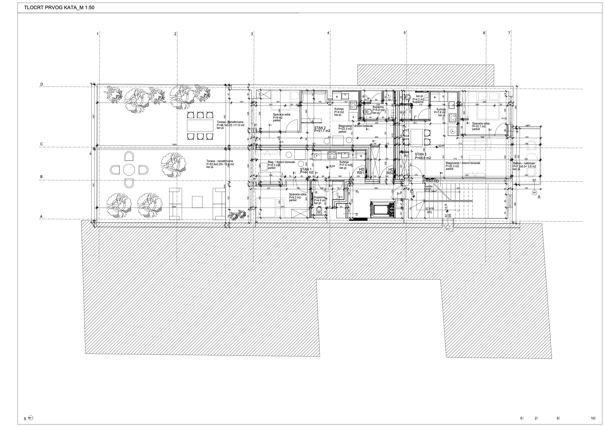 Novogradnja stanovi Projekt Klanječka 12, Trešnjevka