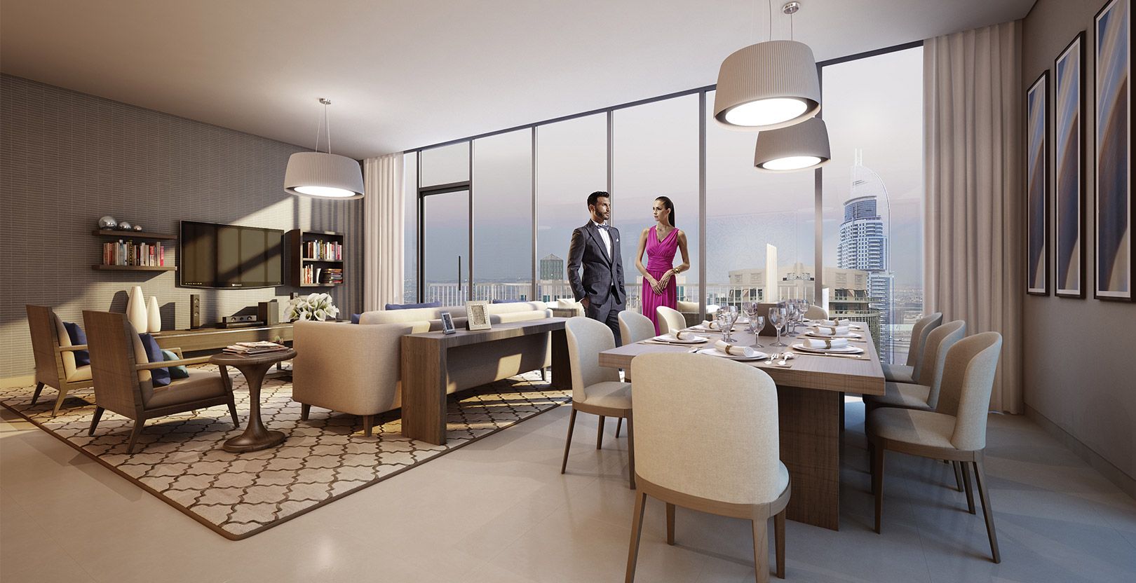 New homes project BLVD Heights, Dubai Downtown
