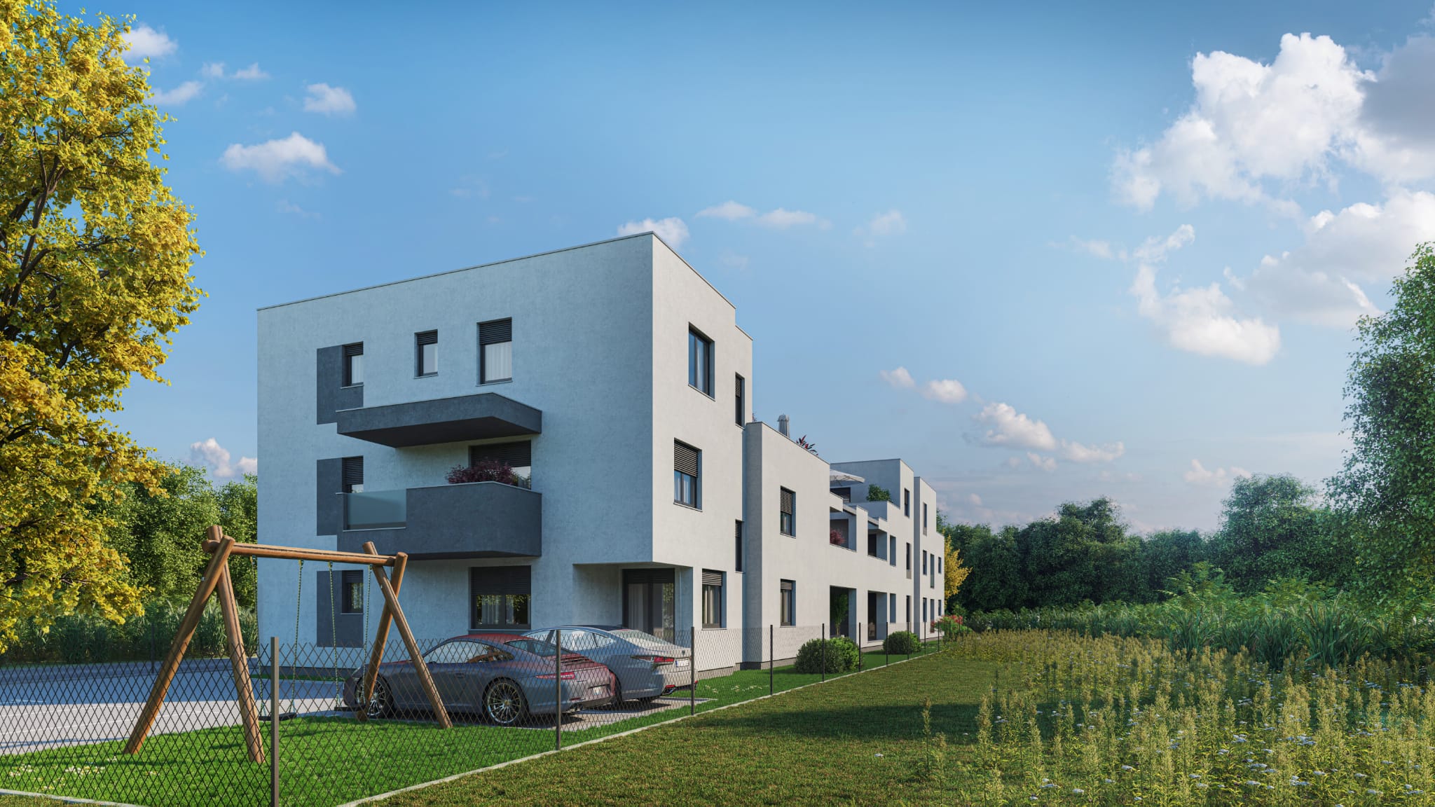Novogradnja stanovi Projekt Zdihovska Blato