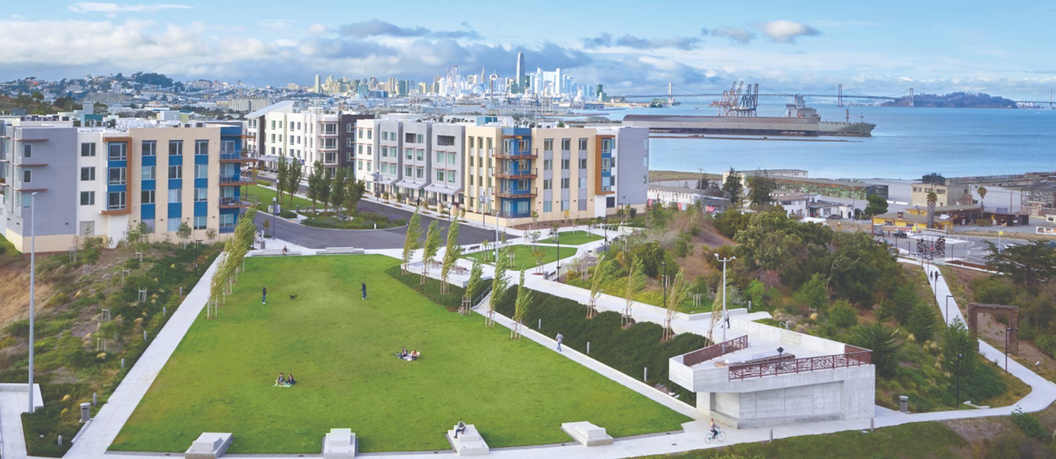 New homes project The San Francisco Shipyard