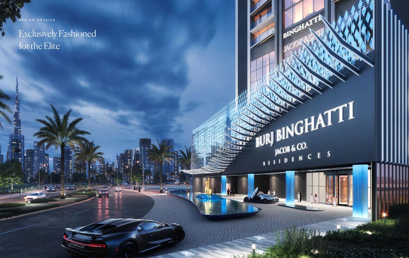 New homes project Burj Binghatti Jacob & Co Residences