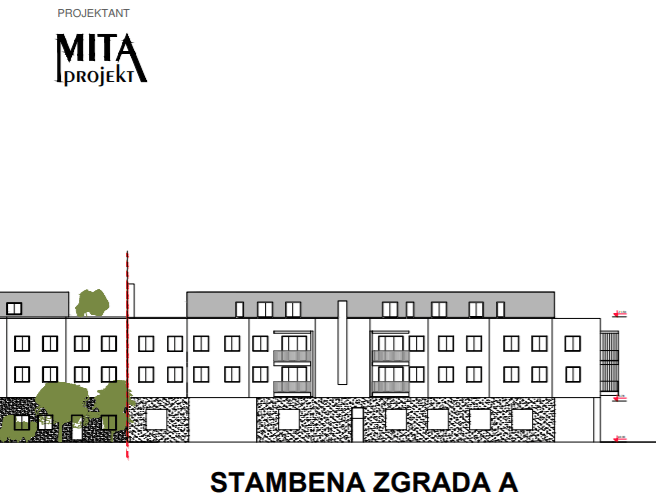 Novogradnja stanovi Projekt Gospodska