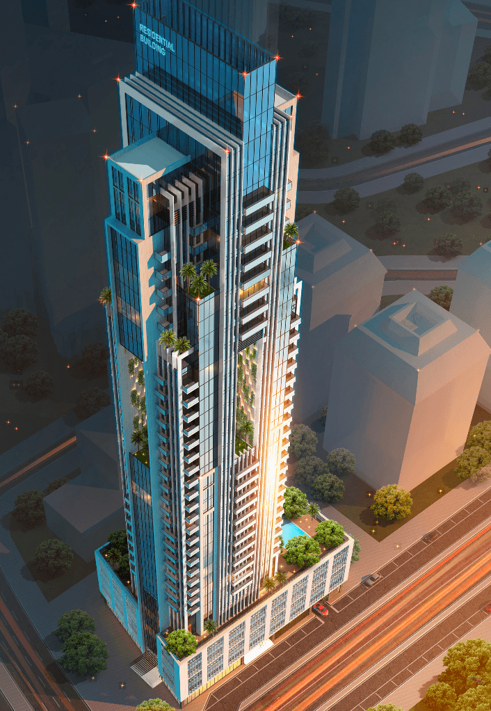 New homes project Regina Tower, Jumeirah Village