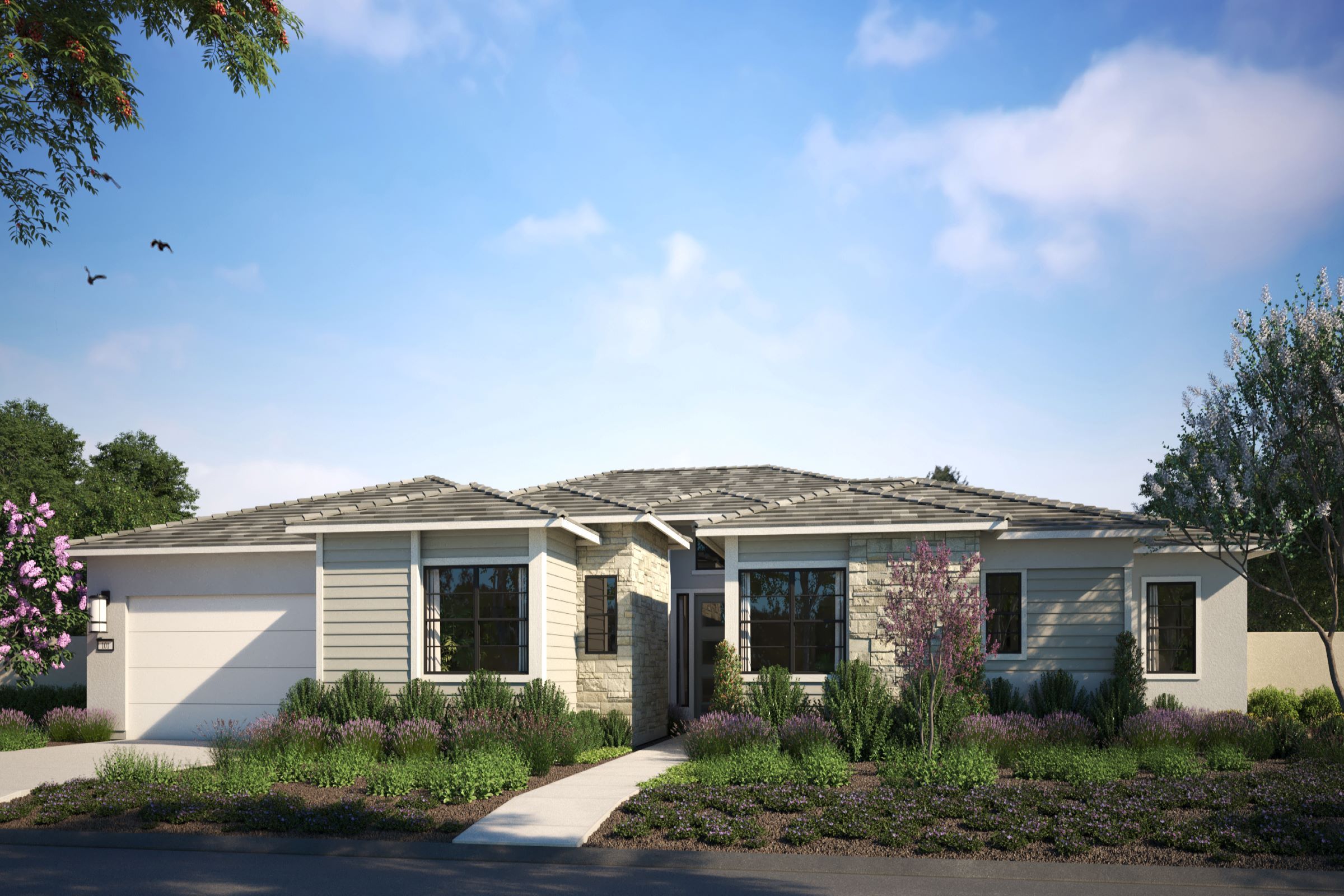 New homes project Whitehawk, Granite Bay
