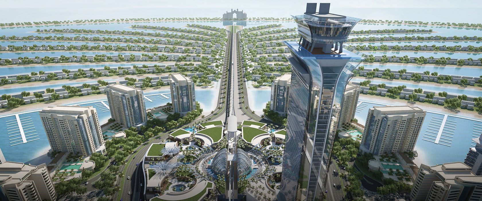 New homes project The Palm Tower