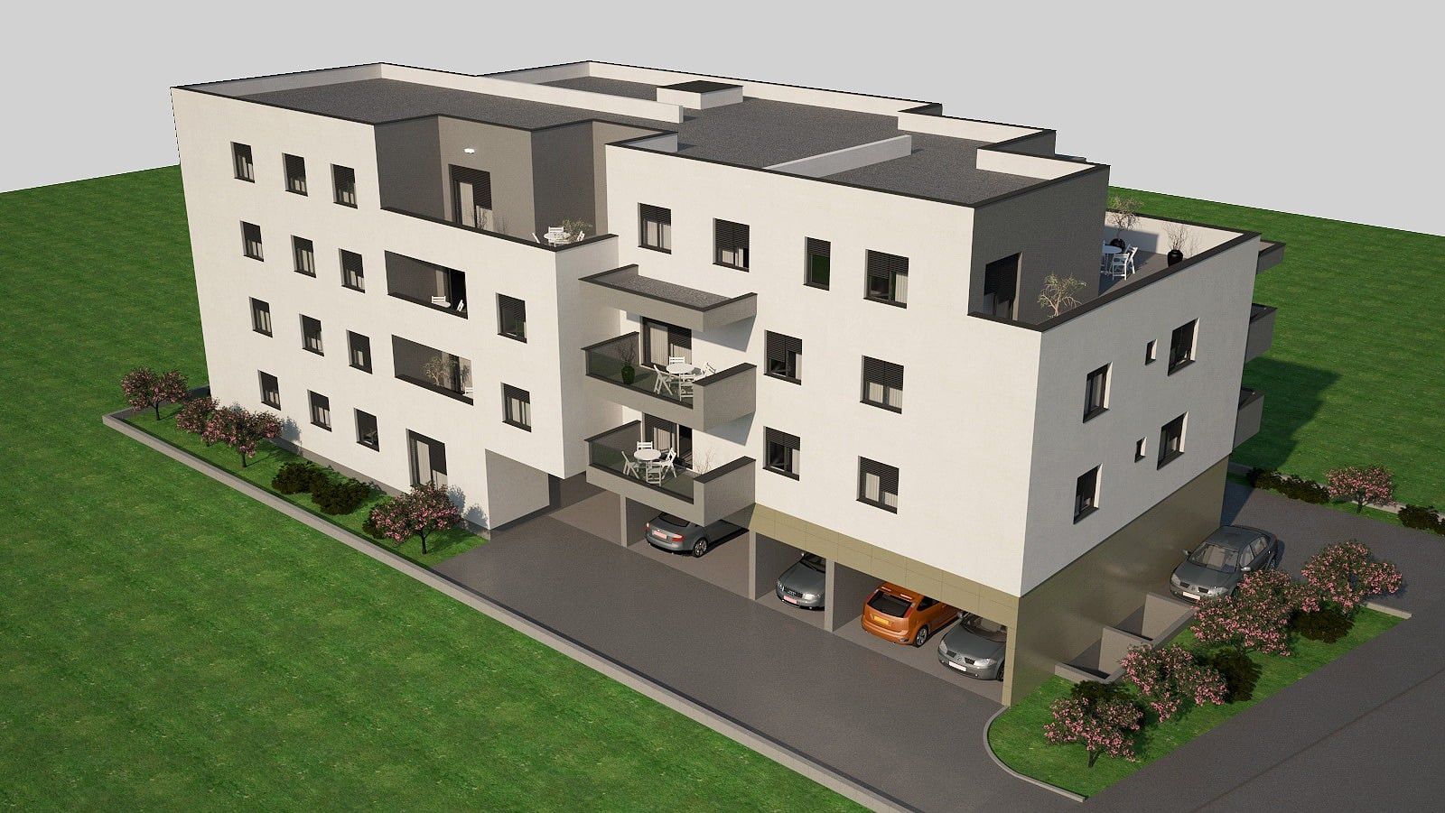 Novogradnja stanovi Križna ulica 5a, Savica