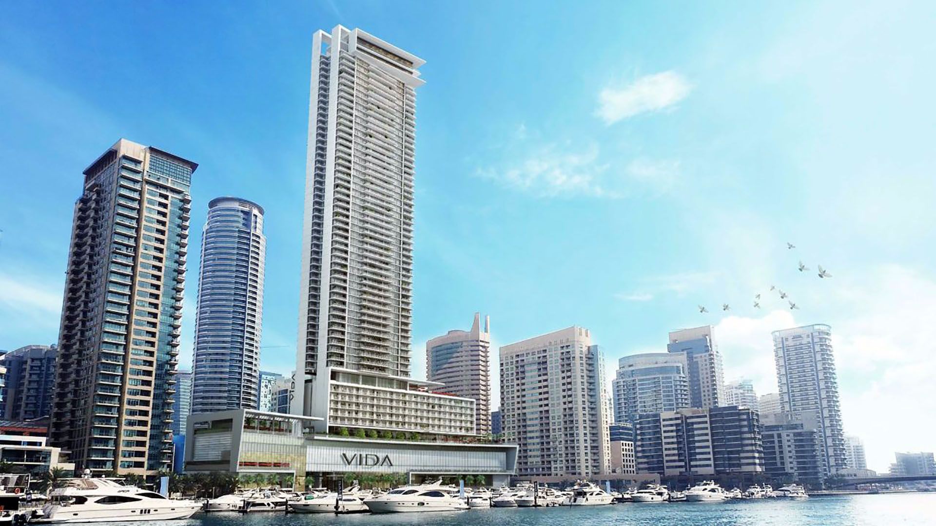 New homes project Vida Residences Dubai Marina, Emaar