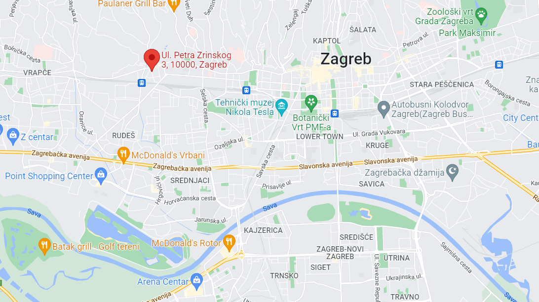 Novogradnja stanovi Projekt Petra Zrinskog, Črnomerec- Kustošija