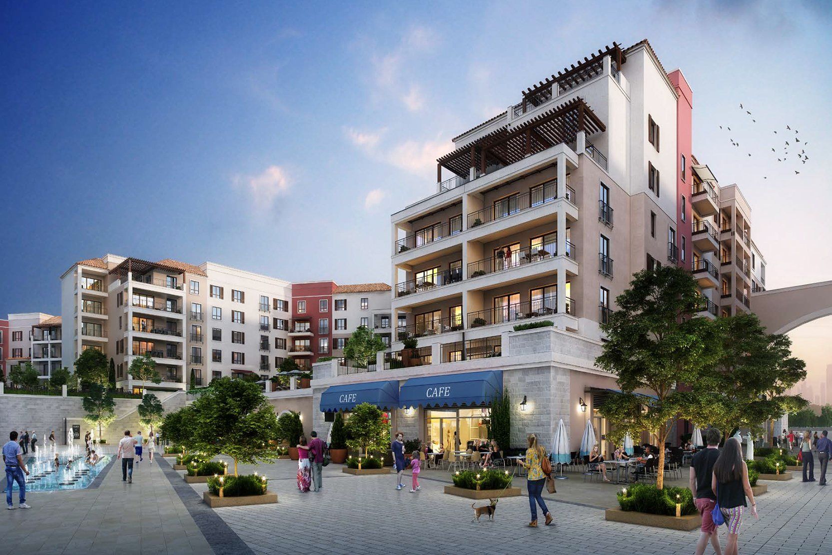 New homes project La Voile, Dubai