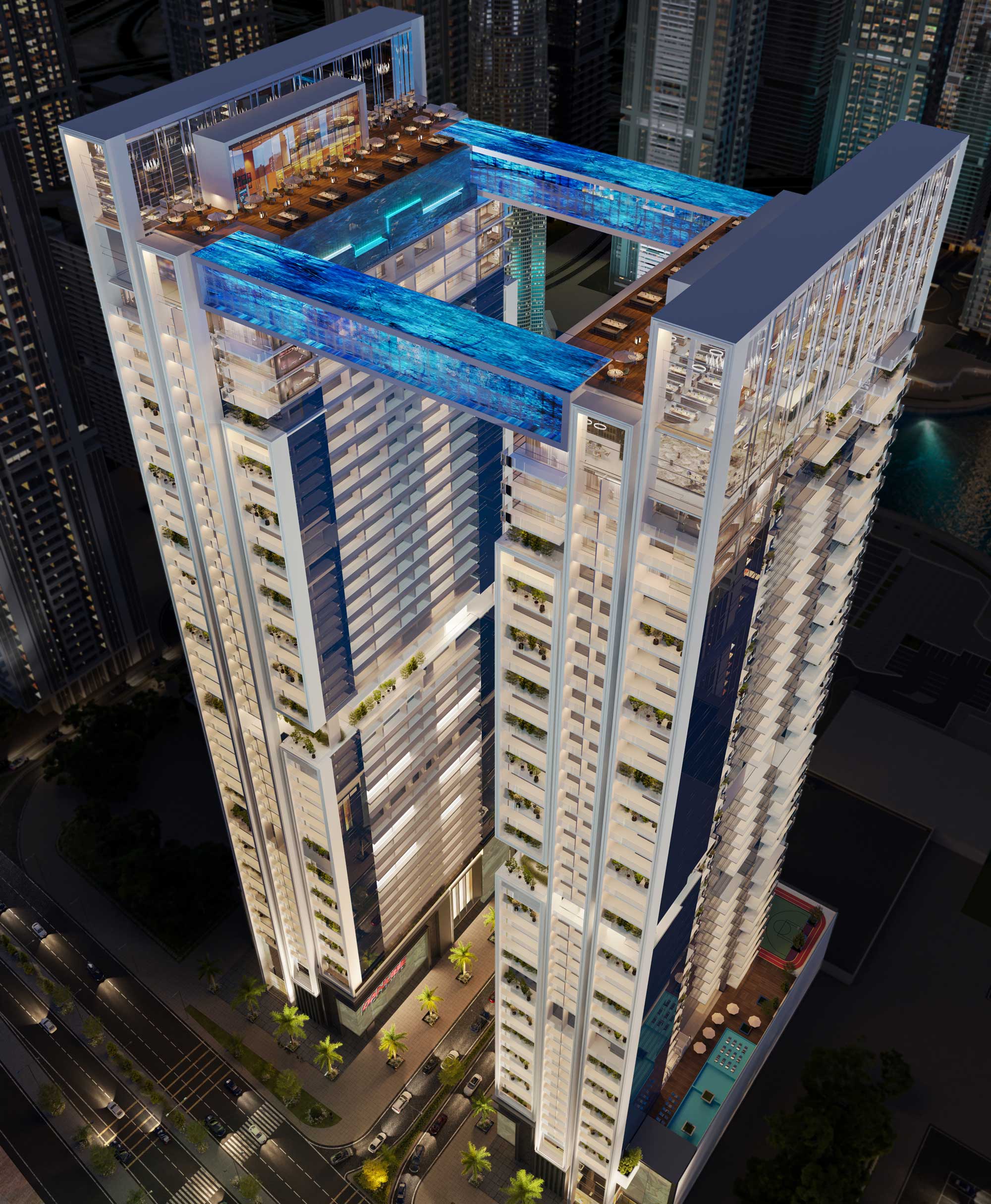 New homes project Sky Villas Danube Viewz