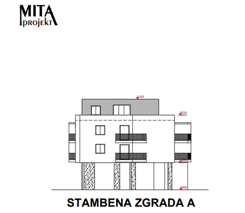 Novogradnja stanovi Projekt Gospodska