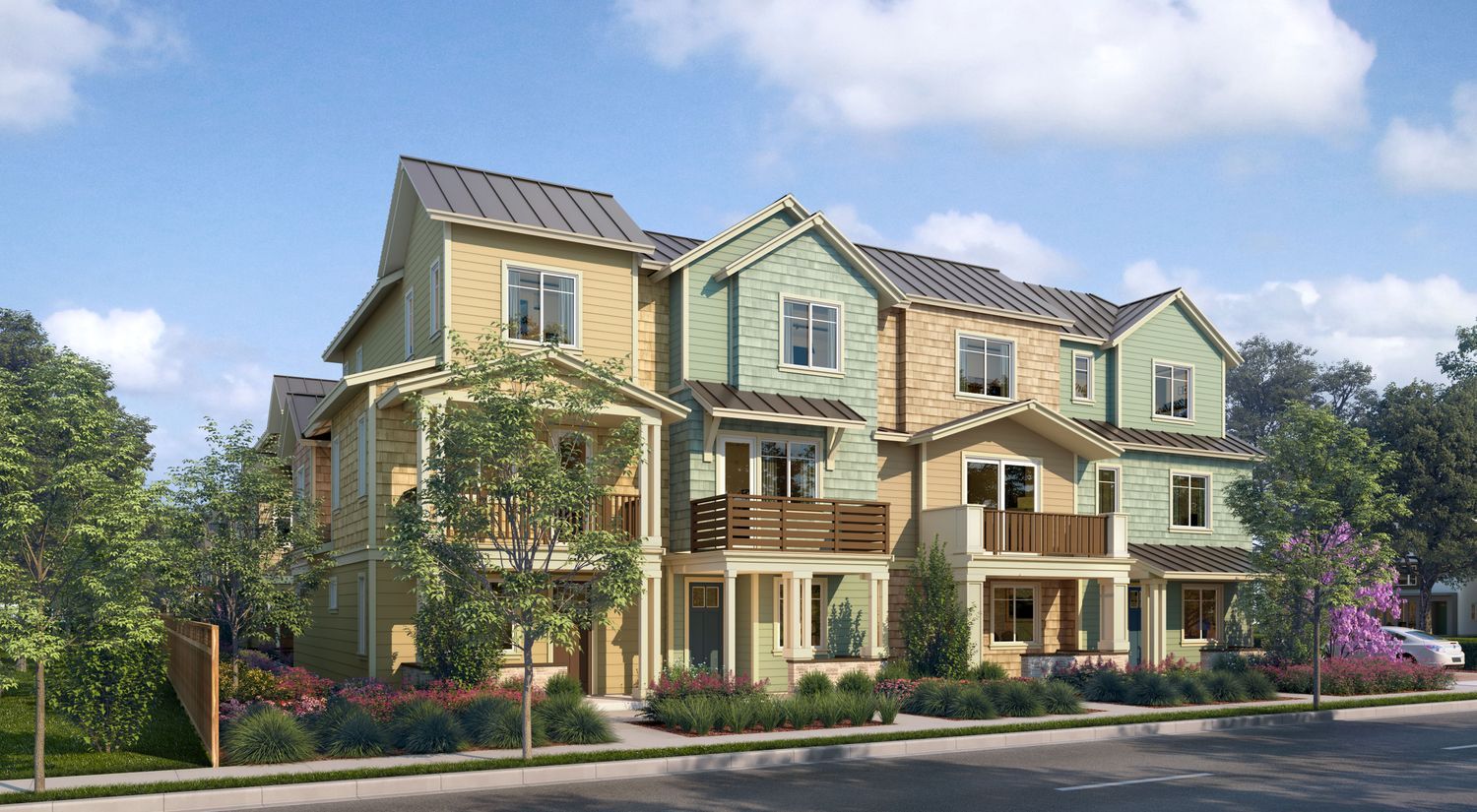 New homes project Sierra Vista Townhomes