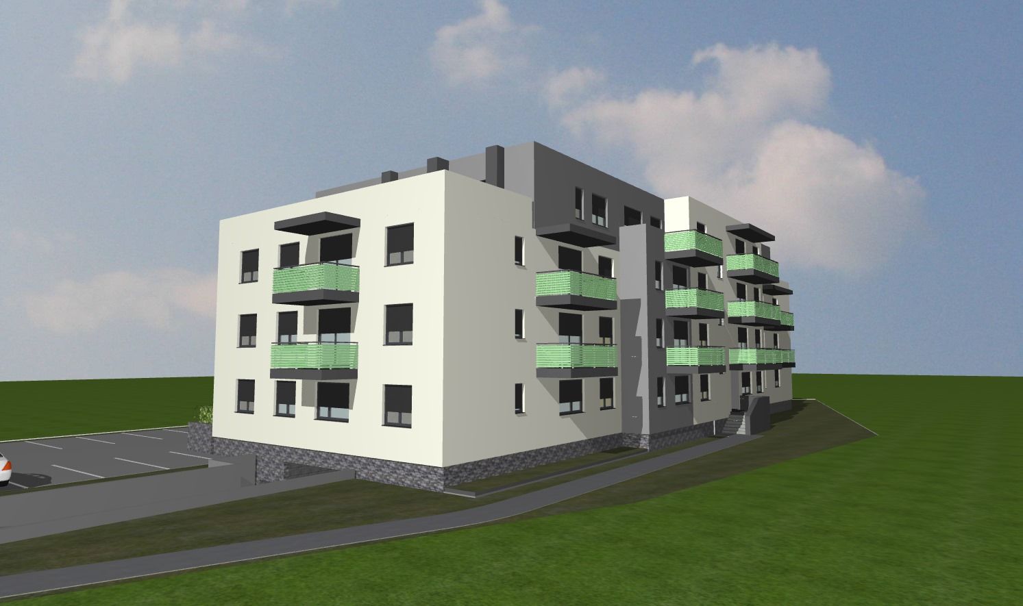 Novogradnja stanovi Projekt Sloboština