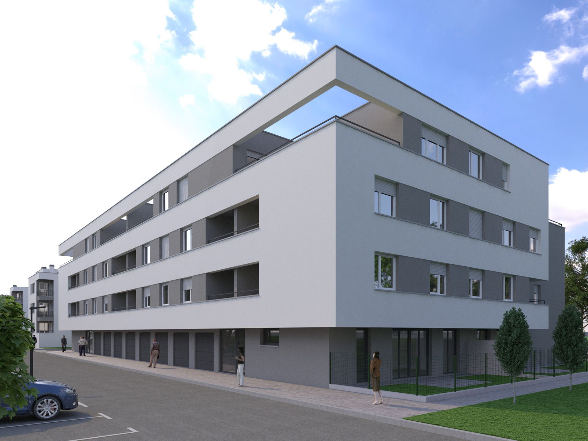 Novogradnja stanovi Projekt Siget 8