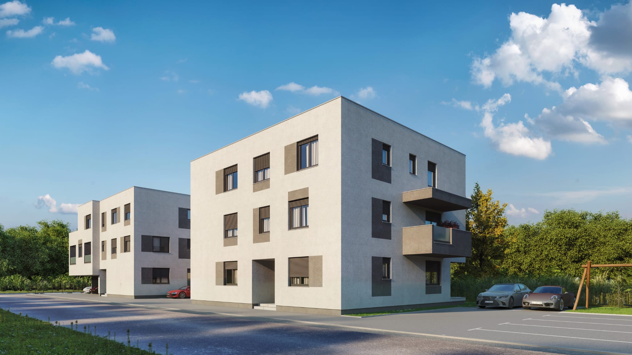 Novogradnja stanovi Projekt Zdihovska Blato