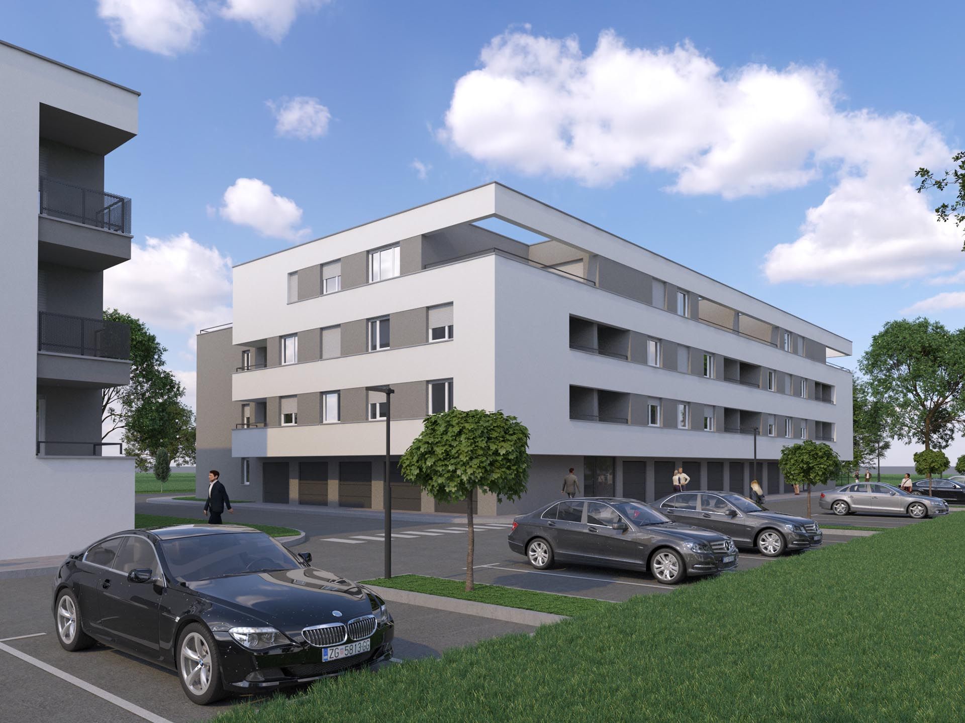 Novogradnja stanovi Projekt Siget 8