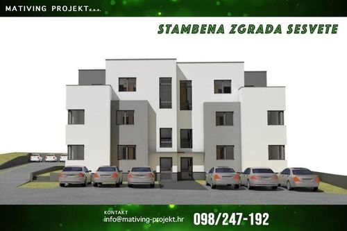 Novogradnja stanovi Stambeni projekt Sesvete