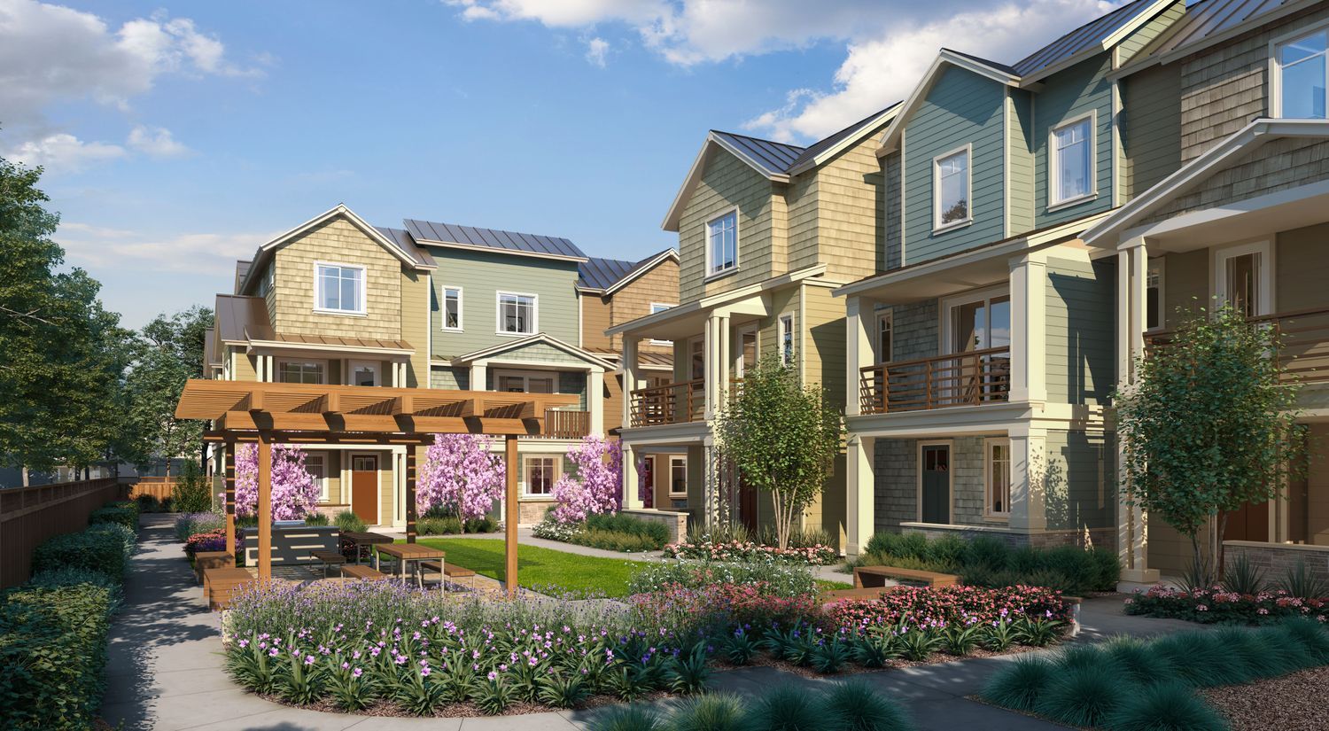New homes project Sierra Vista Townhomes