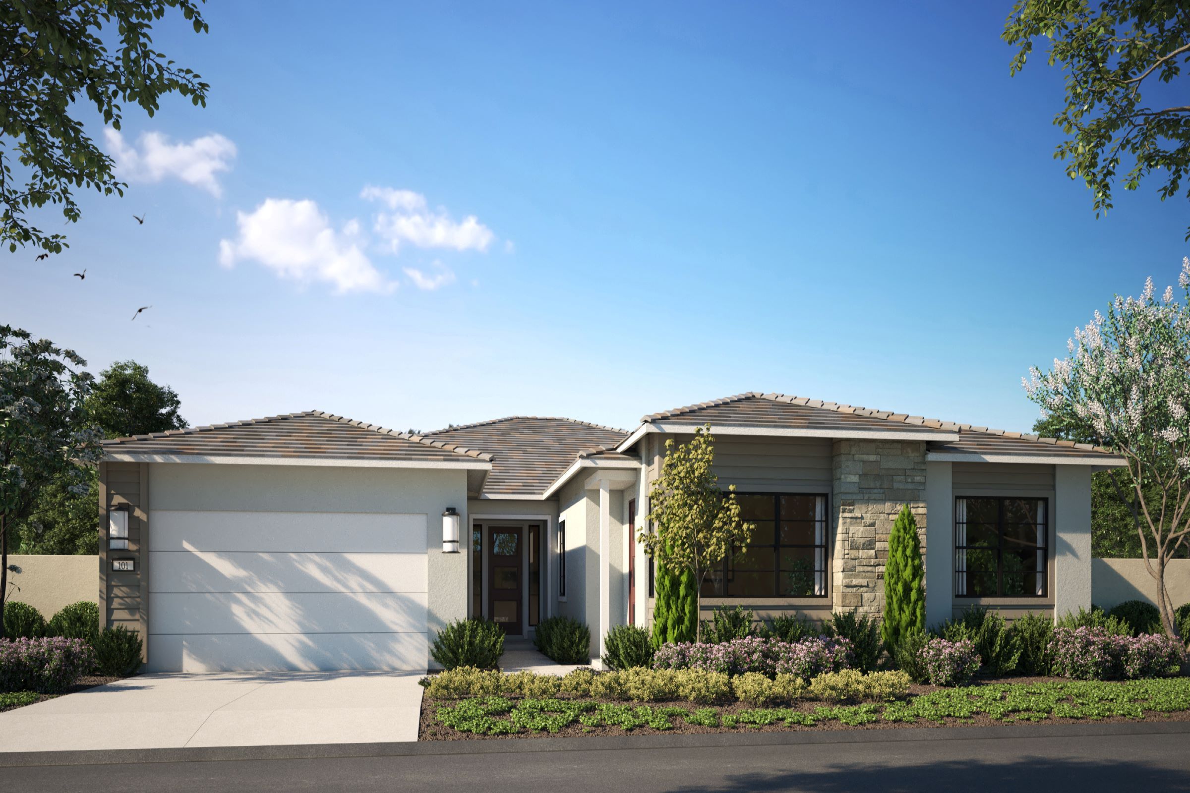 New homes project Whitehawk, Granite Bay
