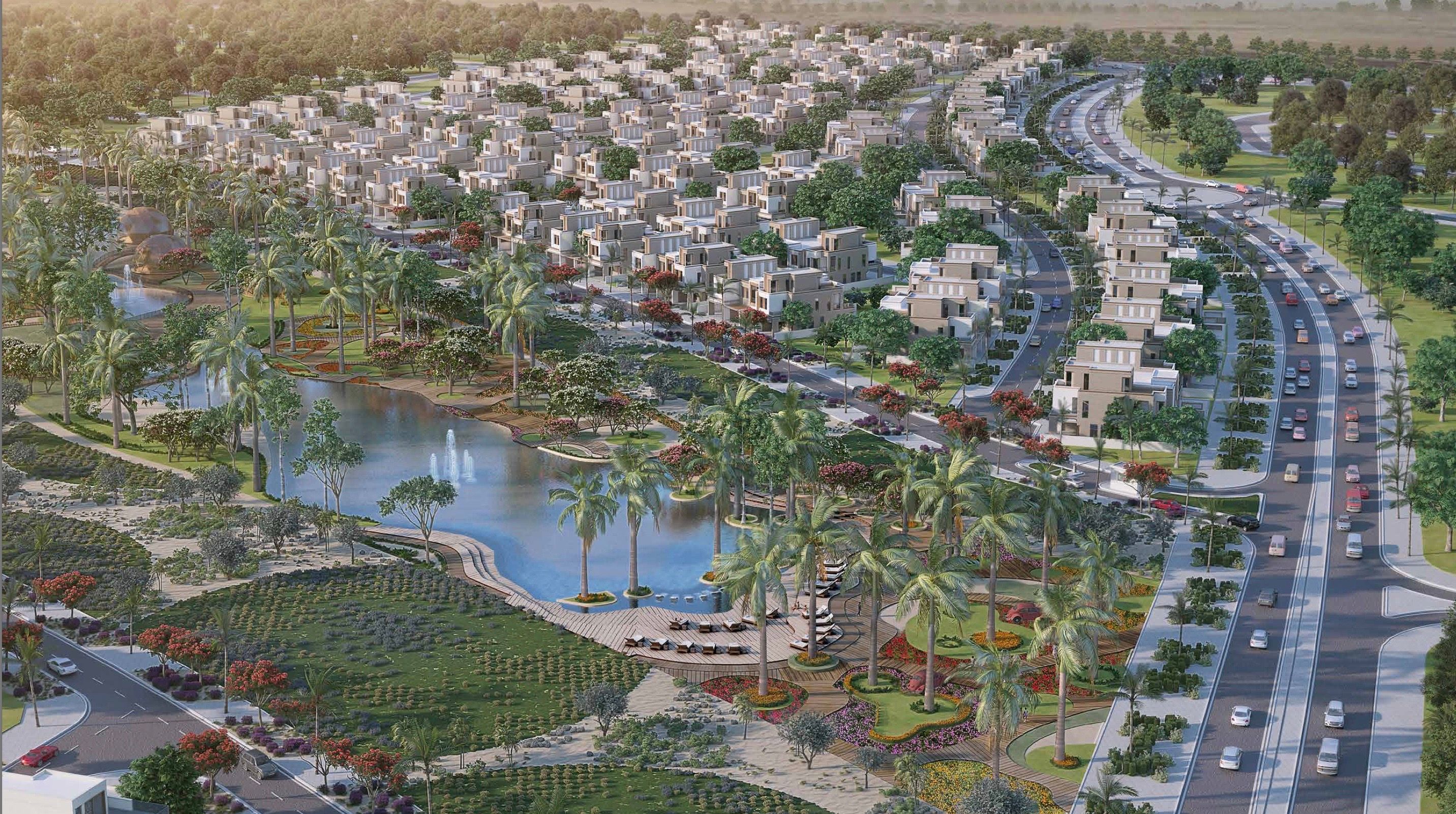 New homes project Monte Carlo at Damac Lagoons