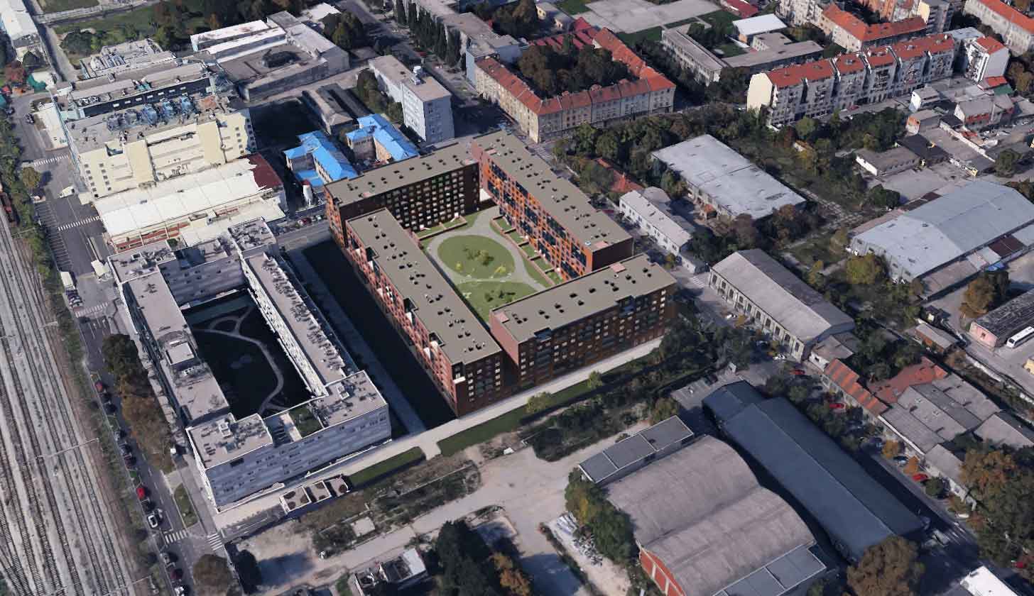 Novogradnja stanovi Stambena zgrada Prilaz Baruna Filipovića – Cankarova