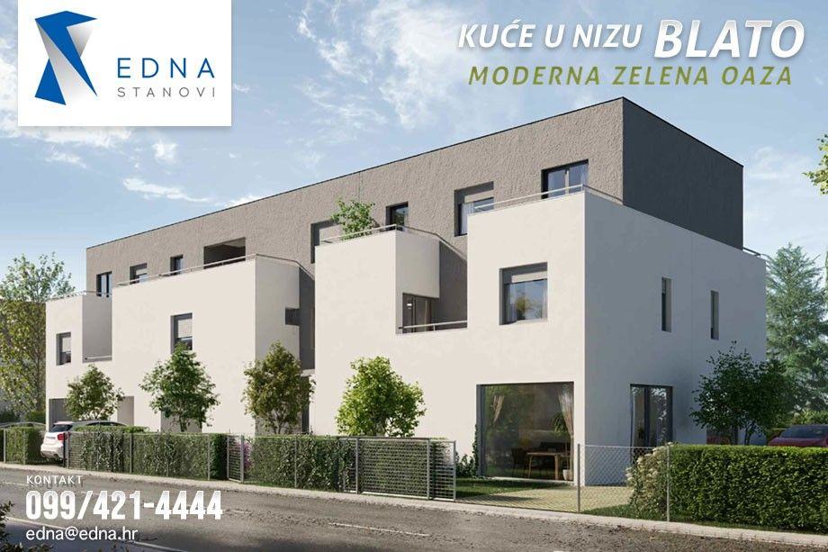 Novogradnja stanovi Kuće u nizu Blato, Novi Zagreb