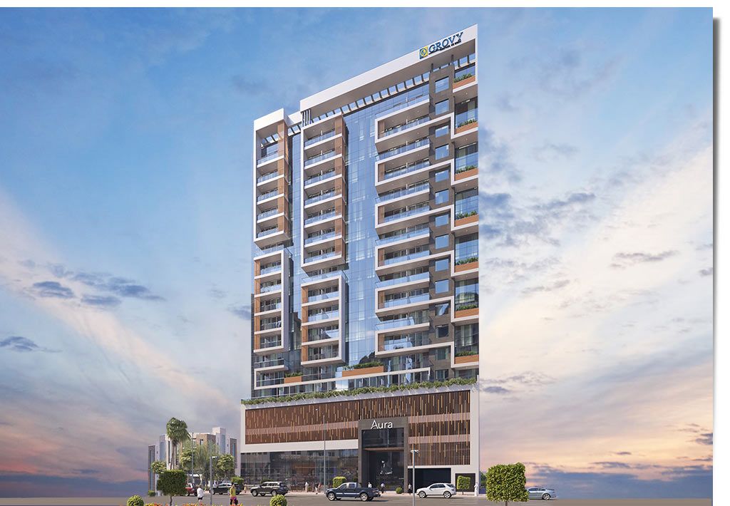 New homes project Aura by GROVY, JVC