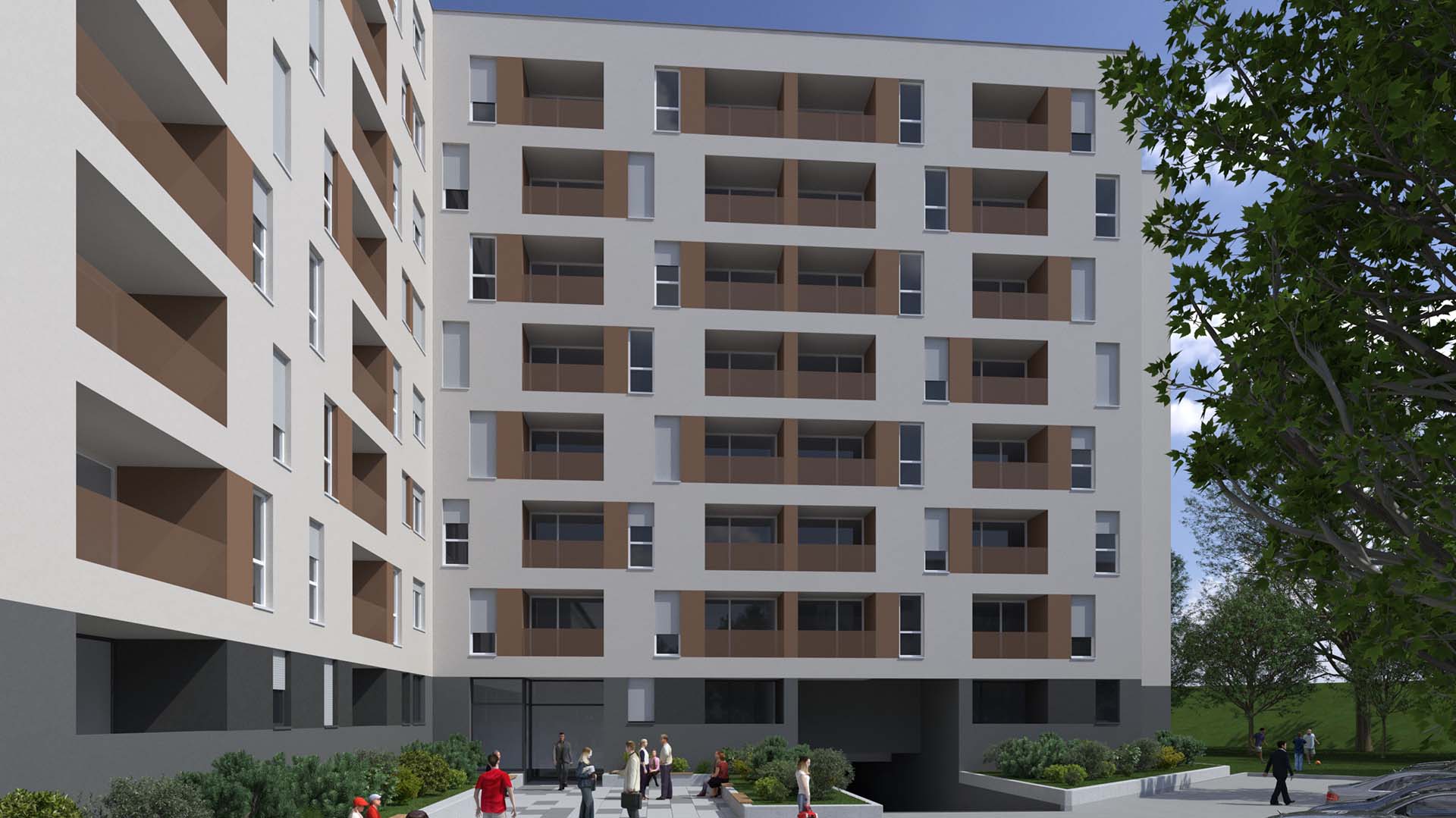 Novogradnja stanovi Projekt Trnsko, Novi Zagreb