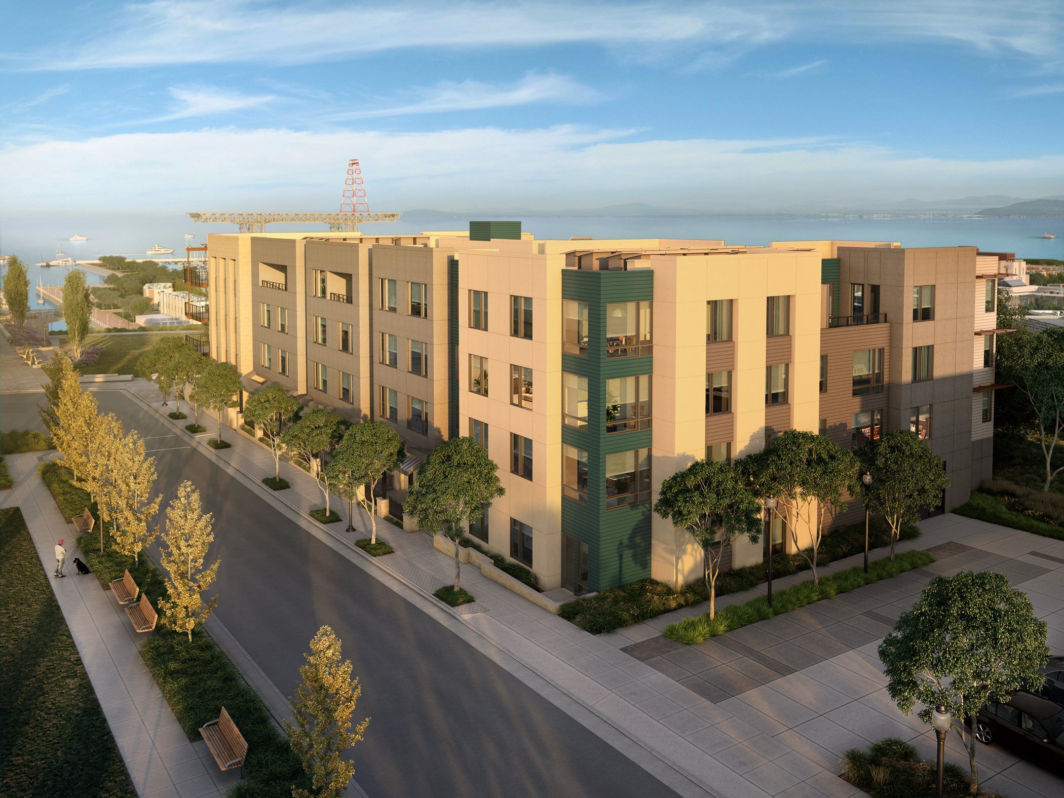 New homes project The San Francisco Shipyard