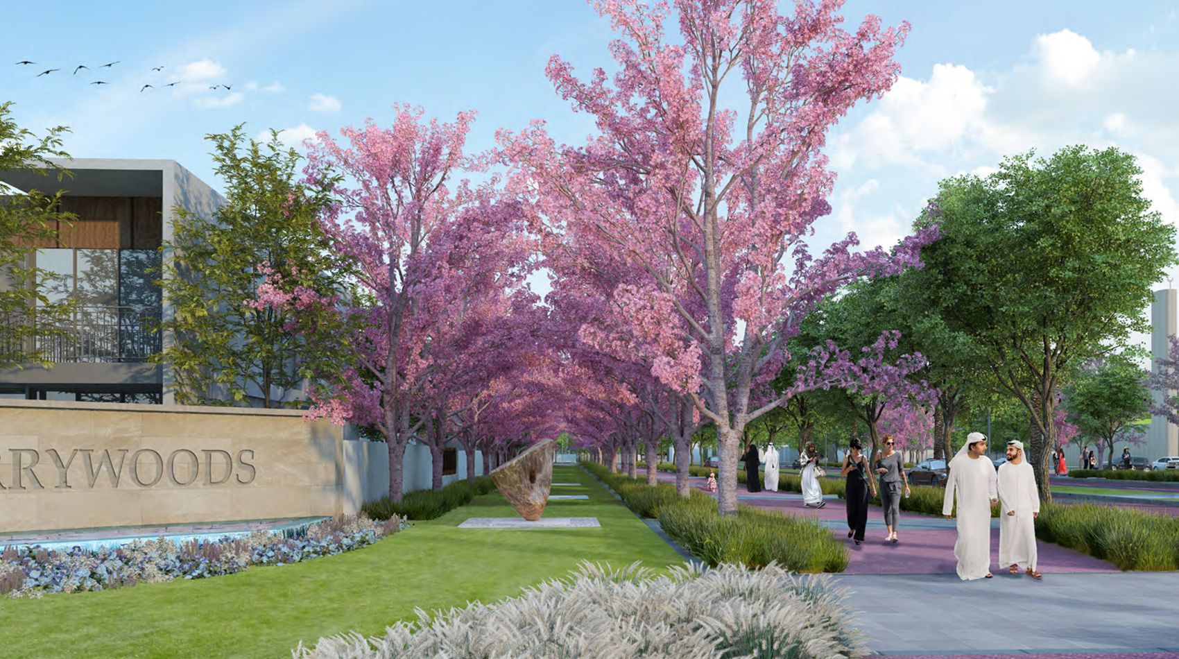 New homes project Cherrywoods Townhouses, Meraas