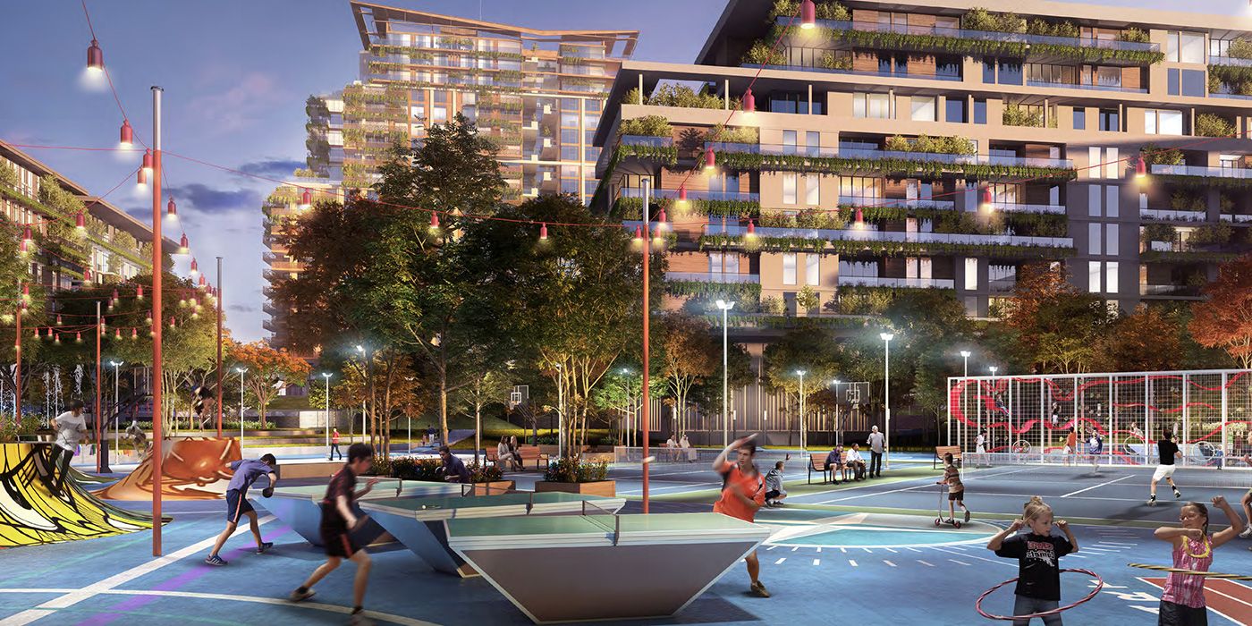 New homes project Central Park Building 3 by Meraas