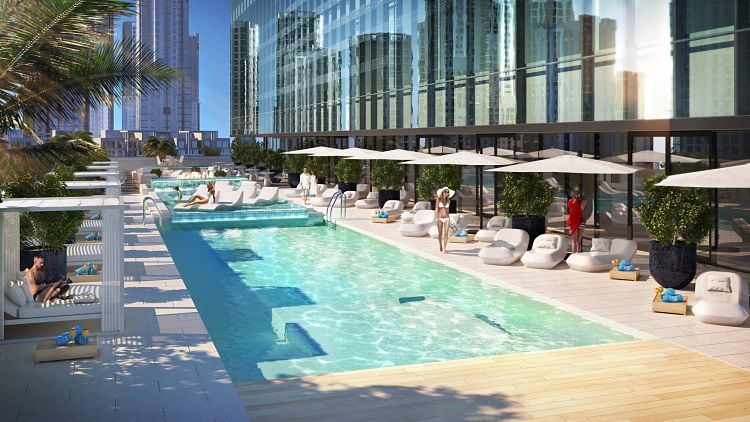 New homes project The Opus Residence by OMNIYAT