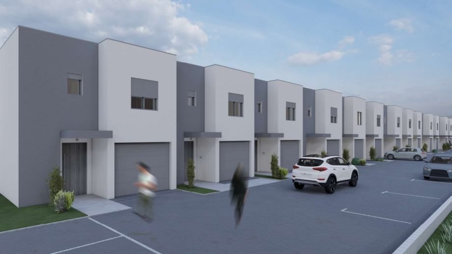 Novogradnja stanovi Kuće u nizu Zaprešić