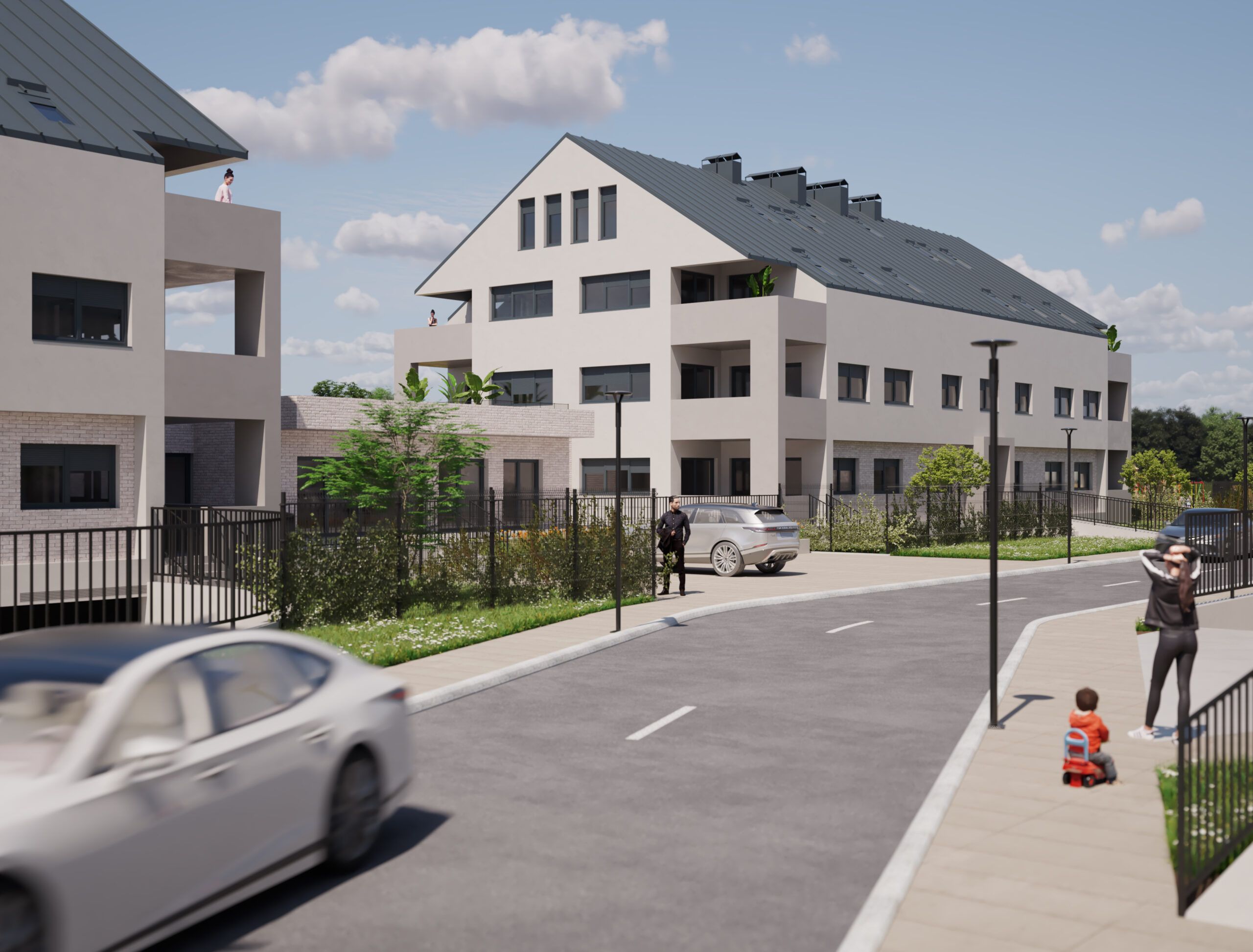 Novogradnja stanovi Projekt stambeno poslovnih zgrada Zdihovska, Blato