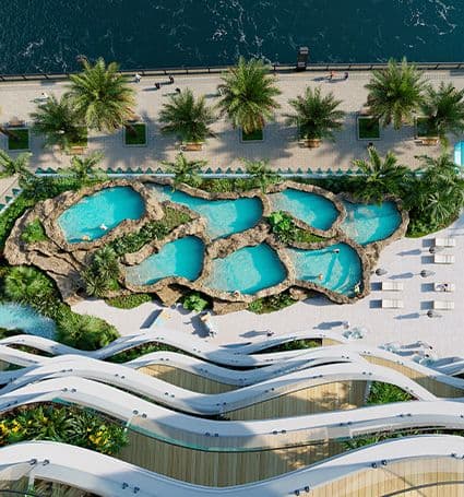 Chic Tower, Damac Properties · DAMAC Properties Render 5